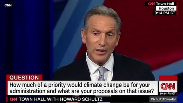 Howard Schultz Slams Green New Deal As ‘Not Realistic’