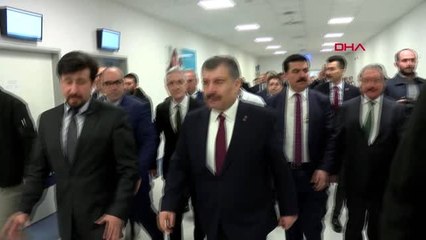 Download Video: Sağlık Bakanı Fahrettin Koca Ankara Şehir Hastanesinde Hasta Kabulüne Bugün İtibariyle Başlandı.