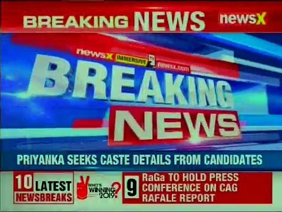 Priyanka Gandhi seeks caste details from candid...