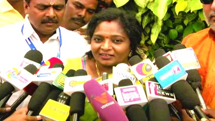 நாங்களும் ஒத்தைக்கு ஒத்தை தயார் - தமிழிசை சவால்- வீடியோ