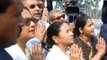 CM Mamata Banerjee offers prayer to Mahatma Gandhi to remove BJP Led Government | Oneindia News