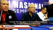 Ismail Sabri: The spirit of Cameron Highlands will carry over to Semenyih by-election
