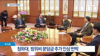 인상 가능성 반박했지만…불리한 분담금 협상