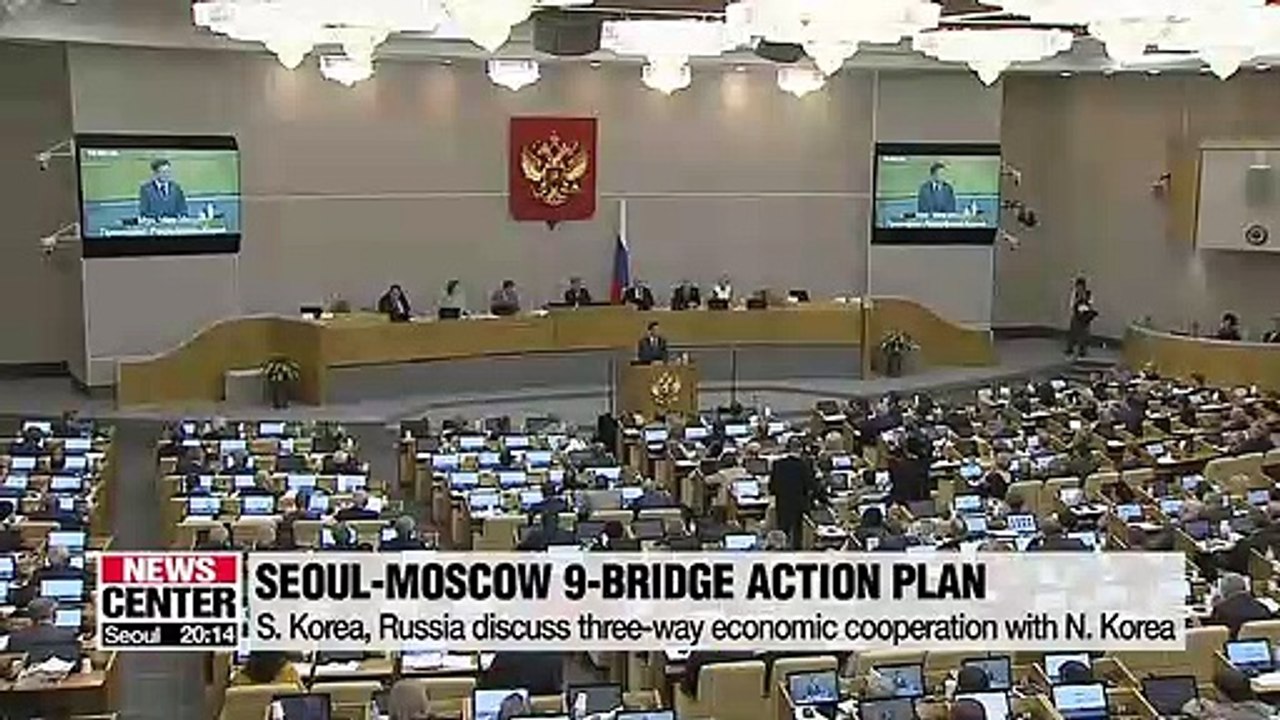 S. Korea and Russia sign a deal to strengthen cooperation in nine key areas