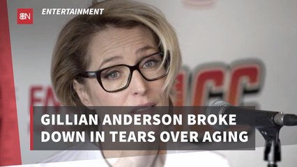 Gillian Anderson Had A Hard Time Dealing With Getting Older