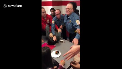 Student repeatedly punched by school officer at US high school