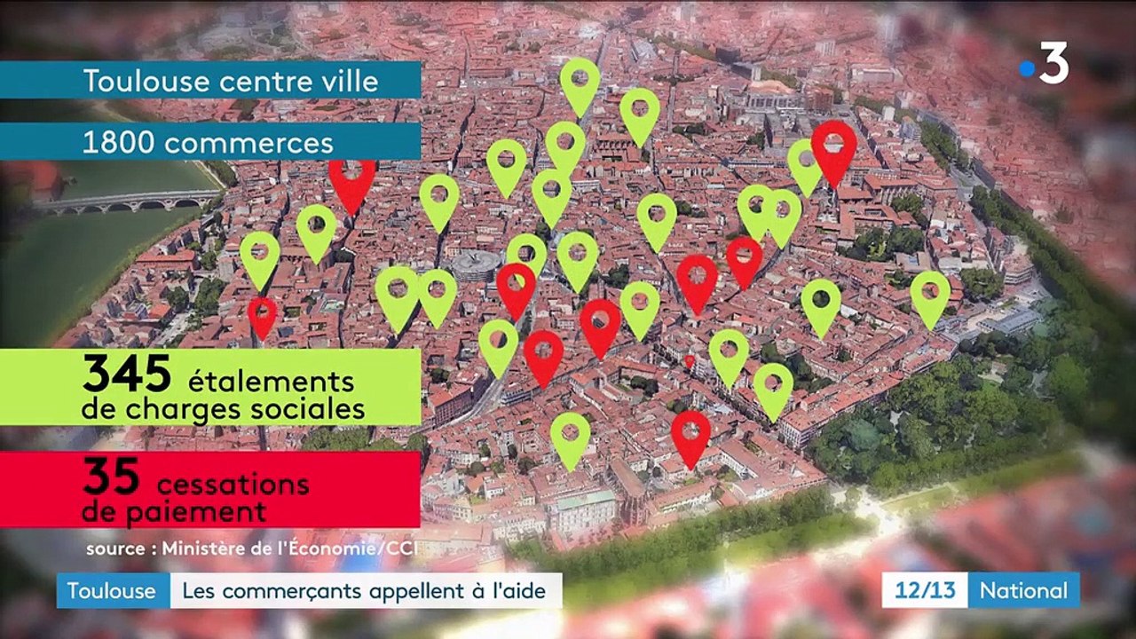 Toulouse : les commerçants au bord de l'asphyxie à cause des "gilets jaunes"
