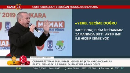 Mamak'a raylı sistem müjdesi verdi