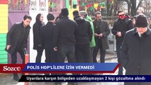 Van’da polis HDP’li vekillerin yürüyüşüne izin vermedi