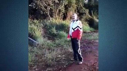 ‘Precisamos deste poste de pé e com energia’, pede morador que está há 48 horas sem luz