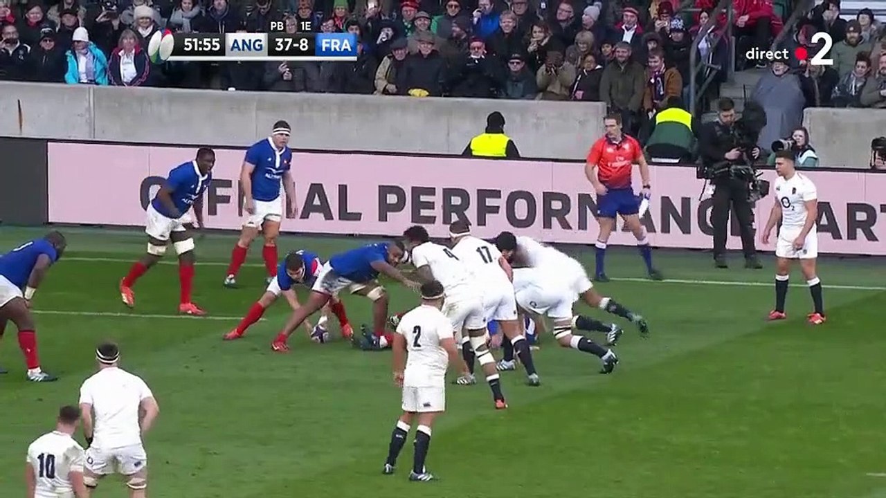 Antoine Dupont le puncheur face à l'Angleterre
