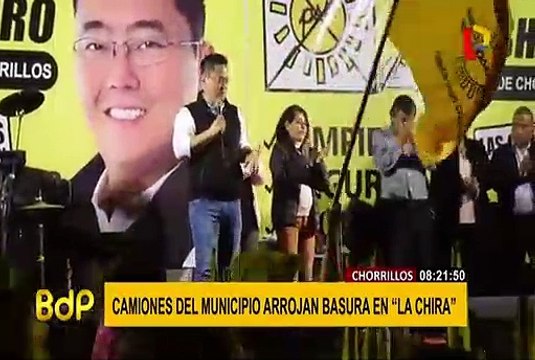 Exclusivo: camiones de la municipalidad de Chorrillos arrojan basura en playa “La Chira”