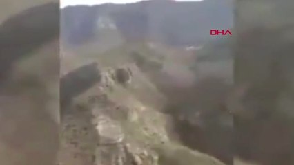 Siirt 350 Metre Yükseklikteki Deliklitaş'ta Halay Çektiler