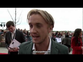 Tom Felton Interview - Harry Potter Studio Tour Opening