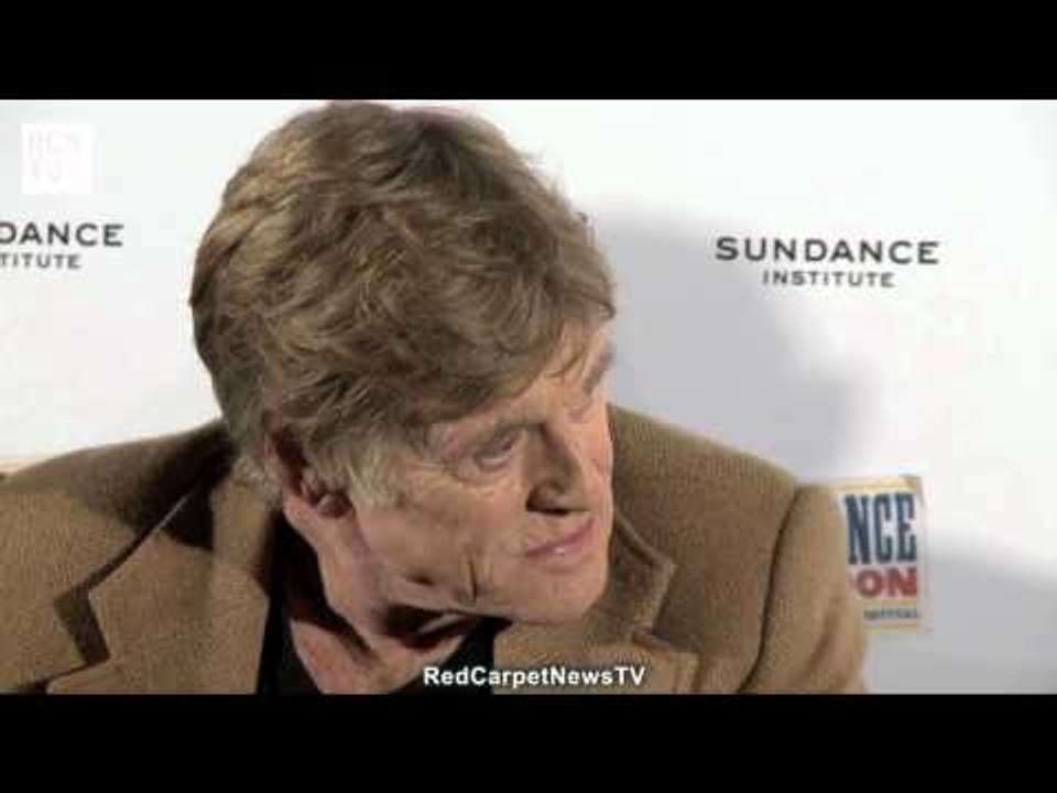 Robert Redford & Organisers Interview - British Films - Sundance London 2012