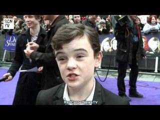Gulliver McGrath Interview - Dark Shadows European Premiere