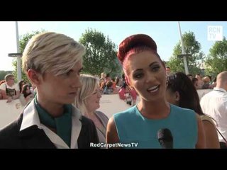 Amy Childs & Harry Derbidge Interview - New Show News - BAFTA Television Awards 2012