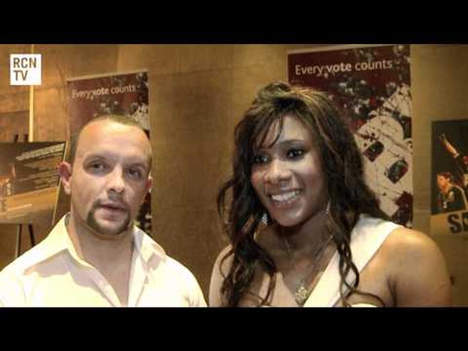 Tasha Danvers & Jamie Baulch Interview - Salute UK premiere