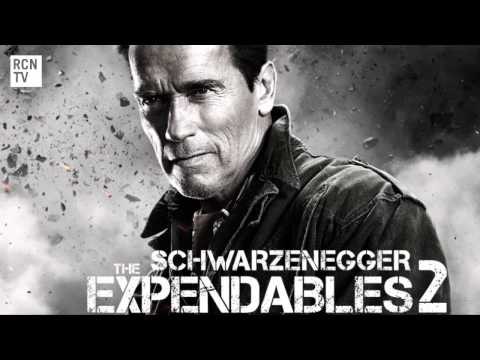 The Expendables 2 Schwarzenegger & Stallone Interview - Classic One Liners