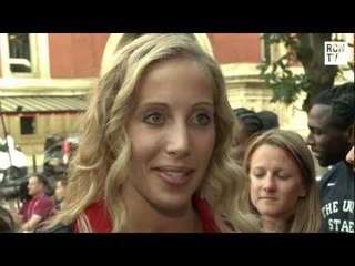 Mariel Zagunis Interview - Team USA Flag Bearer - London 2012 Olympics