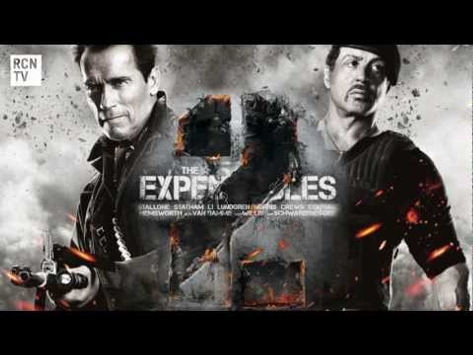 The Expendables 2 Stallone & Schwarzenegger  Interview - Stunt Death & Politics