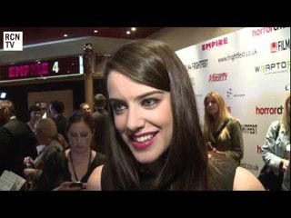 Michelle Ryan Interview Cockneys vs Zombies World Premiere FrightFest 2012
