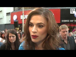 Hayley Atwell Interview - Captain America 2 -  The Sweeney European Premiere