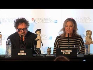 Frankenweenie Premiere Interviews London Film Festival 2012