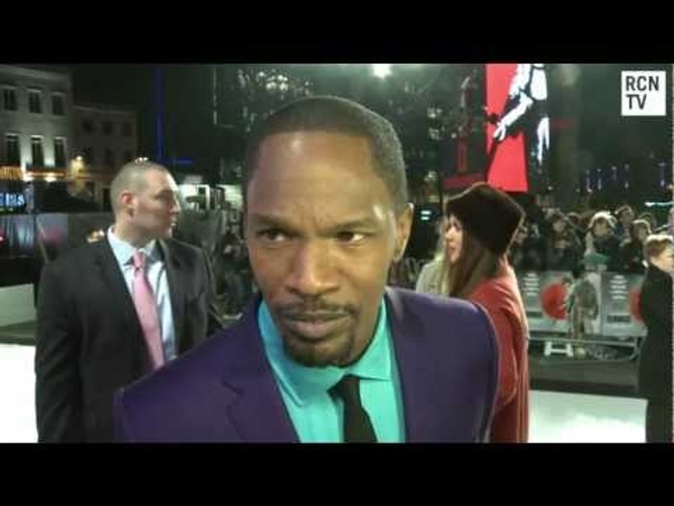 Jamie Foxx Interview Django Unchained UK Premiere