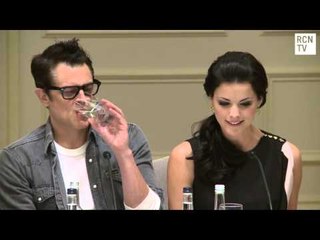Johnny Knoxville & Jaimie Alexander Interview - The Last Stand Premiere Press Conference