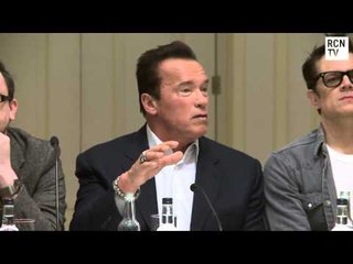 The Last Stand Full Press Conference - Arnold Schwarzenegger Jaimie Alexander Johnny Knoxville