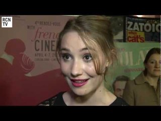Déborah François Interview - Populaire UK Premiere