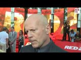 RED 2 Premiere Interviews - Bruce Willis Mary-Louise Parker & Helen Mirren