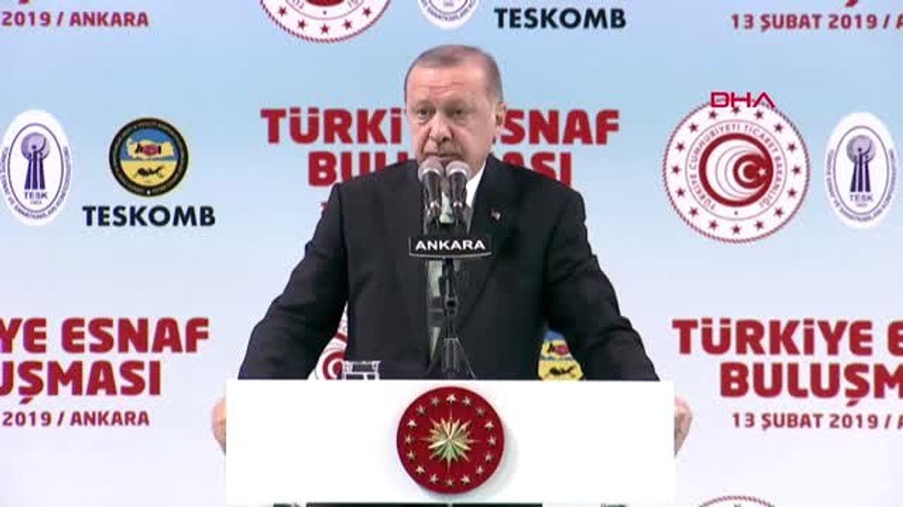Cumhurbaşkanı Erdoğan, Türkiye Esnaf Buluşması Programında Konuştu-3