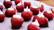 Easy Cheesecake-Stuffed Chocolate Strawberries for Valentine's Day