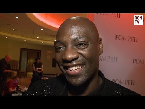 Adewale Akinnuoye Agbaje Interview Pompeii Premiere