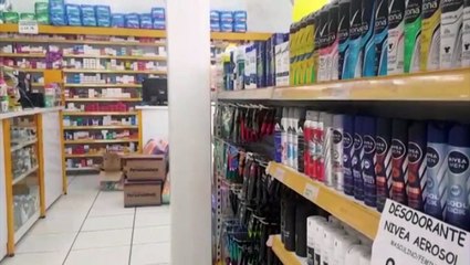 Farmácia é alvo de ladrão na Avenida Carlos Gomes