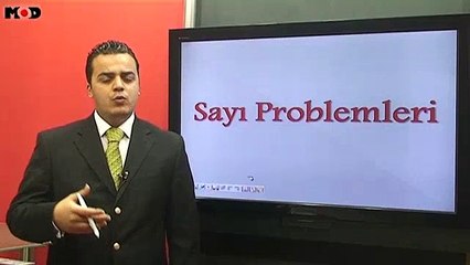 31-» Sayı Problemleri - I