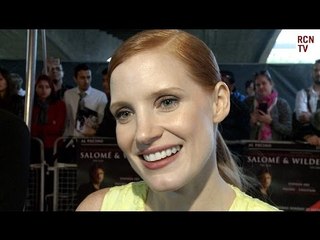 Jessica Chastain Interview -  Al Pacino, Interstellar & Seduction - Salome Premiere