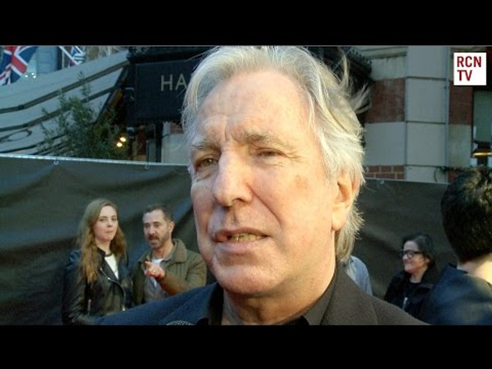 Alan Rickman Interview - A Little Chaos Premiere