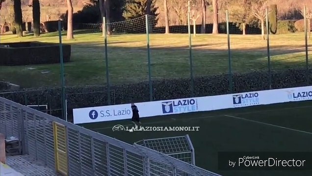 Lazio Siviglia :guarda l'allenamento dei biancocelesti