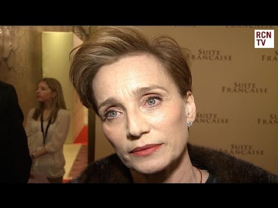 Kristin Scott Thomas Interview - Suite Francaise Premiere