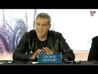 George Clooney On Working with Kids - Tomorrowland Premiere