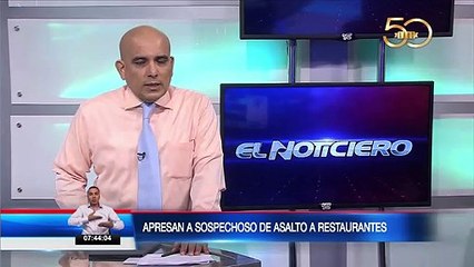 Apresan a sospechoso de asalto a restaurantes en el norte de Guayaquil