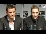 Michael Fassbender & Kate Winslet On Steve Jobs Filming