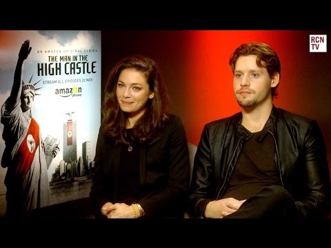 The Man In The High Castle Alexa Davalos & Luke Kleintank Interview