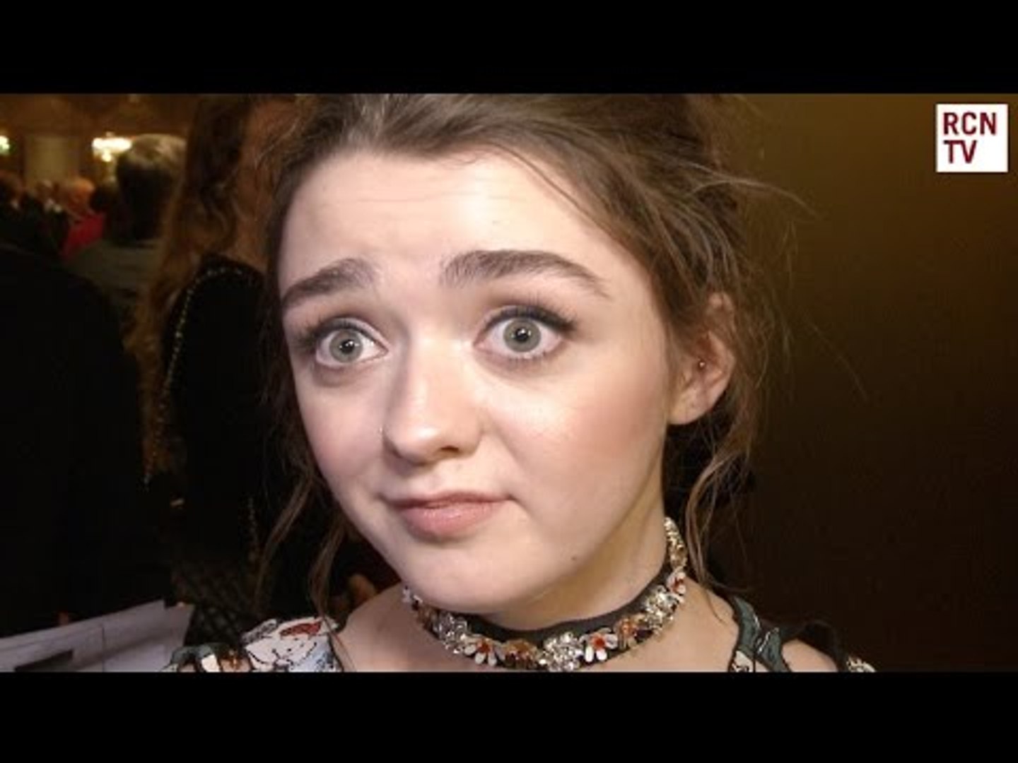 ⁣Doctor Who Maisie Williams Interview - Killing Clara & Peter Capaldi