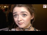 Doctor Who Maisie Williams Interview - Killing Clara & Peter Capaldi