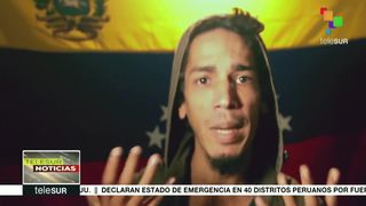 teleSUR lanza "Tambores de la Paz" por Venezuela de Raúl Torres