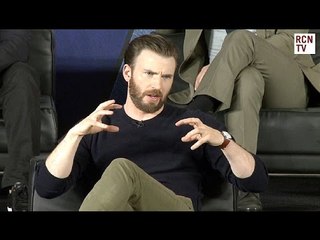 Chris Evans Interview - Crazy Captain America Helicopter Stunt